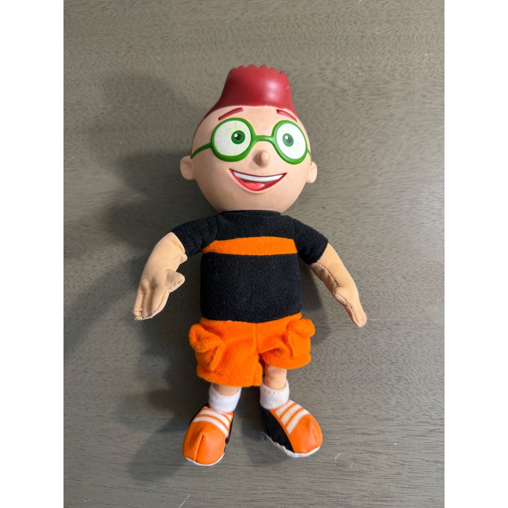 Fisher Price Disney Little Einstein Leo Plush Vinyl Doll 8"